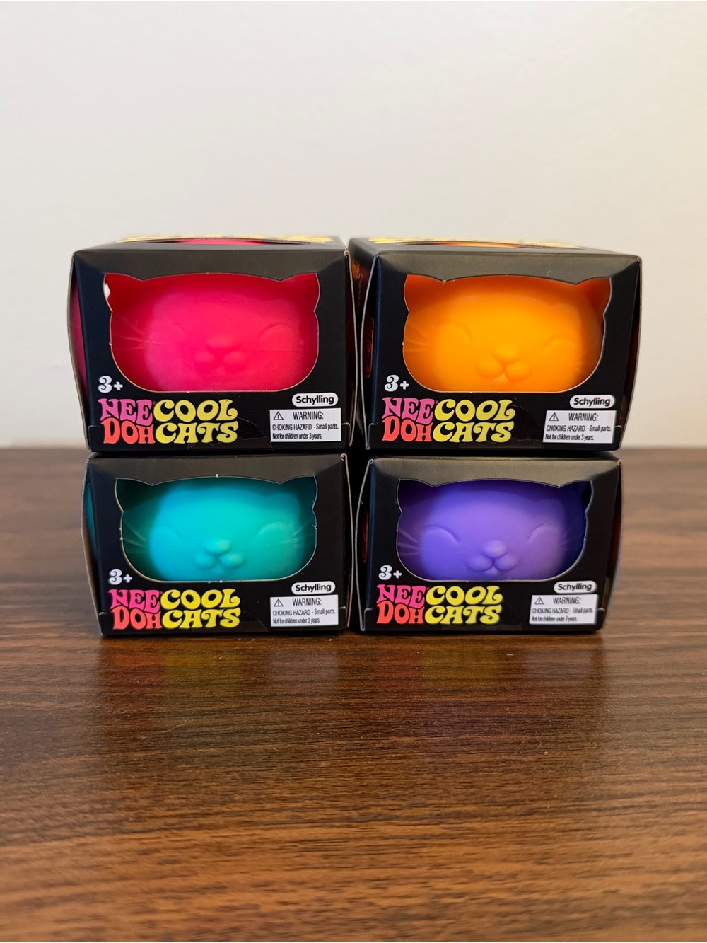 Needoh Cool Cats (1 PC) - Pink